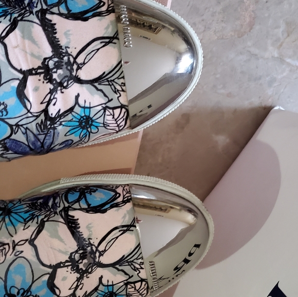 Miu Miu Prada Toe Cap Flowe Shoes Slip On size 6 - Picture 3 of 7